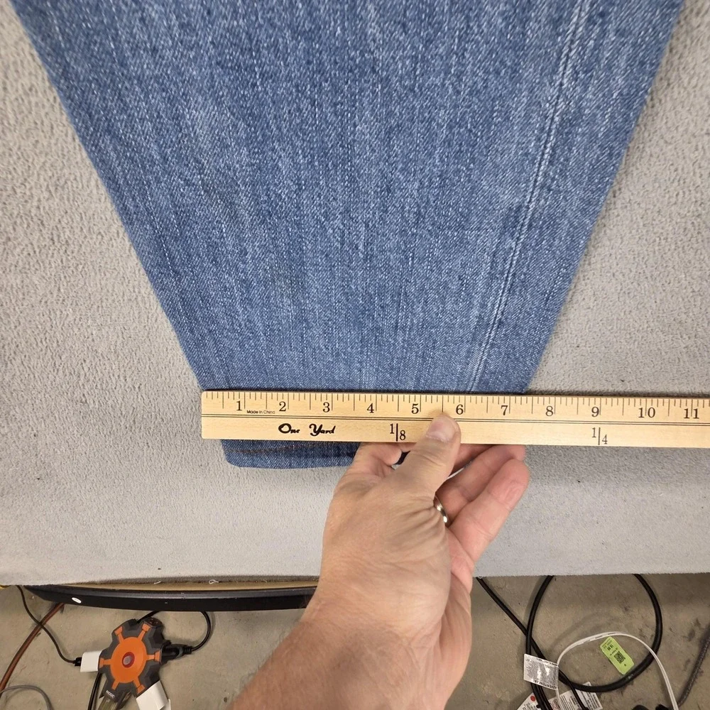 U.S. Polo Assn. Jeans Mens 33x31 Blue Selvedge Slim Whiskers